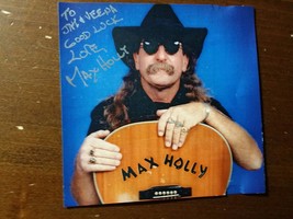 MAX HOLLY &#39;ALL I WANT&#39; 2000 Autographed CD - $13.95