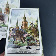 Illinois Central Railroad Deck of Playing Card St Louis Cathedral New Orleans - £12.49 GBP