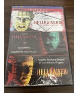 Hellraiser III: Hell on Earth / Hellraiser IV: Bloodline / Hellraiser V:... - $127.35 MXN
