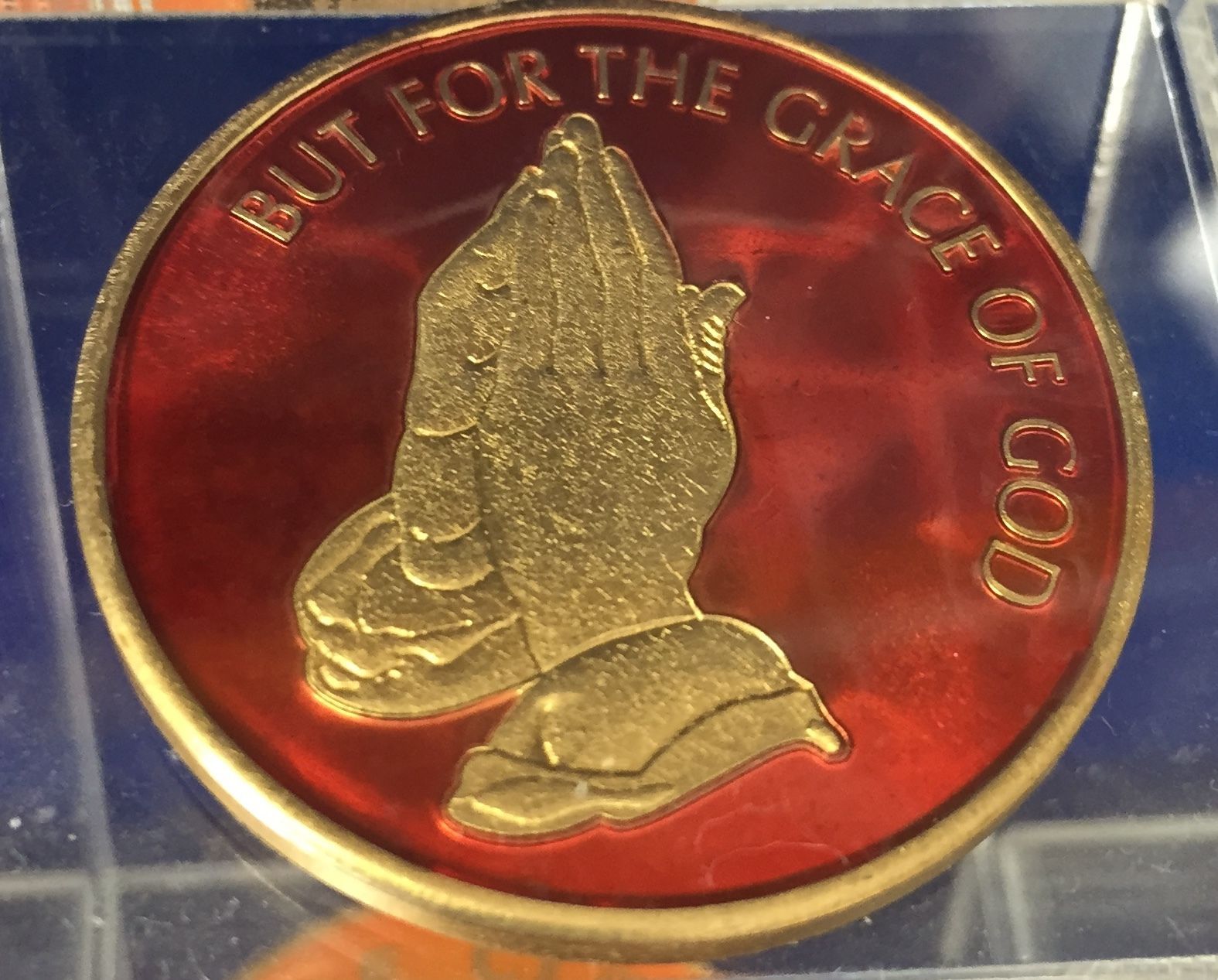 But For The Grace of God Serenity Prayer Medallion Chip Coin AA NA ...