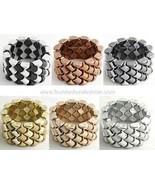 1 Piece POLYCAST STRAND STRETCH BRACELET WRISTBAND 6 COLORS - $5.41 CAD
