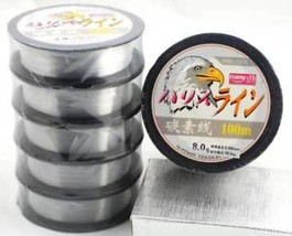 545 Yards or 500m 8.0# NAMIXIS Fish Fishing Line 0.50mm 18.5Kg /41LBS Clear - $7.83