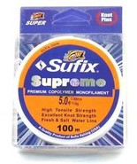 109 YARDS/100M SUFIX 0.37mm 14.5Kg/31LB 5.0# CLEAR FISHING LINE MONOFILA... - £3.33 GBP