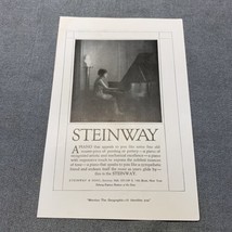 National Geographic Steinway Piano Print Ad KG Advertising Music Instrum... - £9.34 GBP