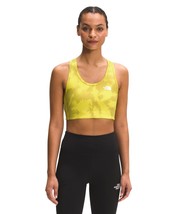MSRP $50 The North Face Womens Printed Midline Bra Yellow Size Small NWOT - £10.38 GBP
