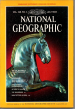 National Geographic July 1980 Bulgaria Shanghai Uganda Otters Vol. 158 N... - £15.51 GBP