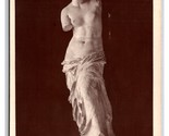 RPPC Venus de Milo Alexandros of Antioch Sculpture UNP Postcard P28 - $9.85