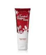 Twisted Peppermint Triple Moisture Body Cream 8 oz By Bath &amp; Body Works  - £14.34 GBP