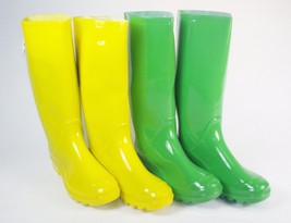 Rain/Mud/Snow Boots For Ladies &amp; Girls, Choice of 2 Solid Colors in 6 Sizes NEW - £14.22 GBP