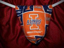 New Mens UNIVERSITY OF ILLINOIS Gstring Thong College Lingerie Underwear - £15.12 GBP