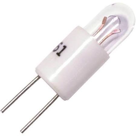 7370  bulb T-1 3/4 Bi-Pin Incandescent  Micro Lamp  Std Bi-Pin Based .04... - $0.87