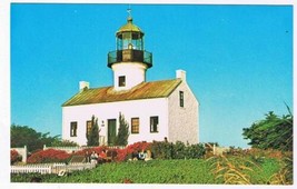 California Postcard Old Point Loma Lighthouse Cabrillo National Monument - £2.34 GBP