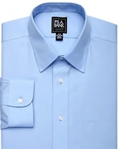 Jos A Bank Traveler Collection Traditional Fit Point Collar Dress Shirt ... - £30.36 GBP