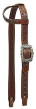 Western Saddle Horse Bling! Show Rodeo Bridle Headstall Blue Crystal Rhi... - $39.90