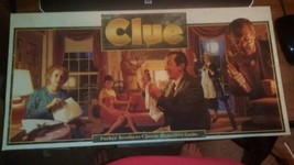 Clue Board Game by Parker Brothers 1992  unplayed, pieces in package - £13.91 GBP