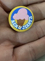 Vintage Ben &amp; Jerry&#39;s Pin Button 1&quot; round - £4.14 GBP