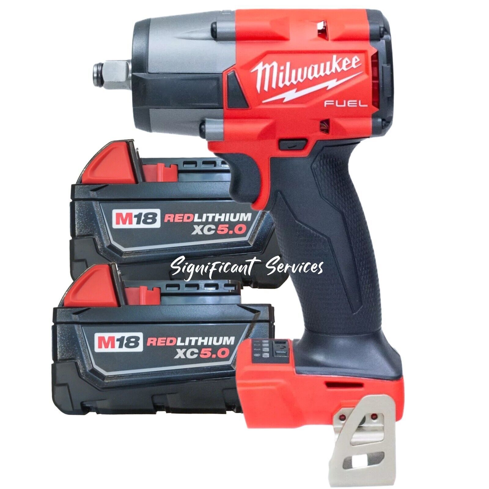 Milwaukee 2962-20 Fuel 1/2&quot; Mid-torque Impact Wrench Friction Ring 5.0 B... - $265.95