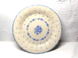 Renaissance Stoneware # 290 Arcadia Blue Salad Plate 7 1/2&quot; Sango Japan -Vintage - £9.77 GBP