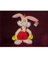 14&quot; Roger Rabbit Plush Toy With Poseable Ears and Tags By Disneyland - $98.99