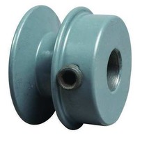 Tb Woods Ak2512 1/2&quot; Fixed Bore 1 Groove Standard V-Belt Pulley 2.55 In Od - £22.01 GBP