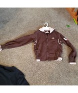Vintage EUC Women&#39;s North Face First Ascent California Brown Pink Zip Ja... - $41.56 CAD