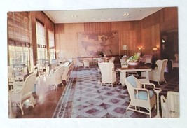 Postcard Mammoth Springs Hotel Lounge Mammoth Yellowstone National Park - £7.16 GBP