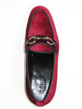 Men's GENIO Velvet Upper Leather Red Sole Shoes Turkey 120194637 Burgundy image 6