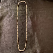 Banana Republic French Rope Chain 32” Length Necklace - £38.83 GBP