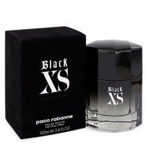 Black XS by Paco Rabanne Eau De Toilette Spray (2018 New Packaging) 3.4 ... - £111.31 GBP