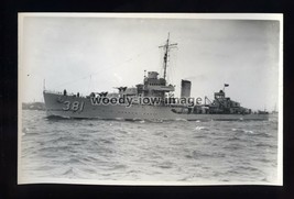 WL5062 - US Navy Warship - USS Somers 381- Wright &amp; Logan Photograph - $2.54