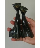 A Cat Couple Statue - Made in Nepal - $1,301.81 MXN