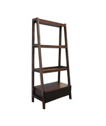 Tall 32x17x68&#39; Ladder Style Display Bookshelf Storage Shelf Unit - $10,825.02 MXN