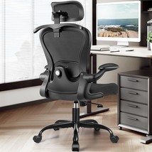 Office Chair, Ergonomic Office Chair With 3D Lumbar Support 3D Headrest,... - $116.99