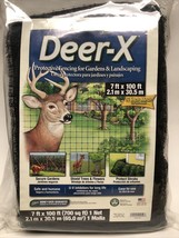 Garden Fence Landscape Deer Fencing Protective Netting 7x100&#39; Animals Ne... - $48.37