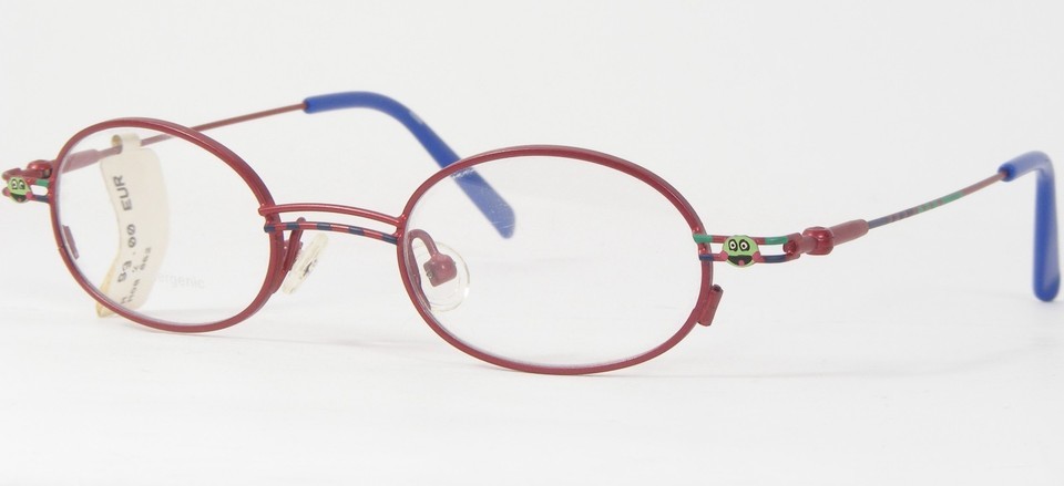 Vintage MODA OPTICA MO 4602 R1 Red /Green /Blue UNIQUE RARE EYEGLASSES 3... - $57.12