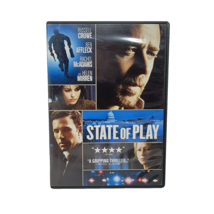 State of Play DVD Russell Crowe Rachel McAdams Ben Affleck Tested - £5.31 GBP