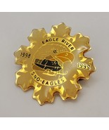 EAGLE RIVER WIS. Sno-Eagles Snowmobile Club Vintage 90s Lapel Hat Pin Pi... - €16,94 EUR