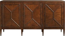 Credenza Port Eliot Regency Mahogany Crossband Mouldings Brass Three Doors - £4,811.32 GBP