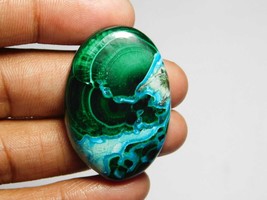 Azurite Malachite Gemstone Amazing Quality Azurite Malachite cabochon Natural - $52.00