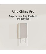 Ring Chime Pro Wi-Fi Extender and Indoor Chime For Ring Devices White - £28.39 GBP