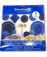 Amscan - 249263 White Damask Wedding Decorating Kit - 9 Piece Kit - White - $16.76 CAD