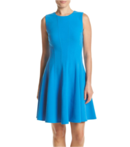 New Tommy Hilfiger Blue Career Fit And Flare Dress Size 18 - £65.49 GBP