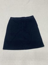 Lauren Ralph Lauren Dark Navy Blue Pencil Skirt Size 8Petite Side Pockets - £9.63 GBP