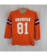 Vintage Rawlings Denver Broncos Jersey T-Shirt Youth Large 14-16 NFL Foo... - £25.27 GBP