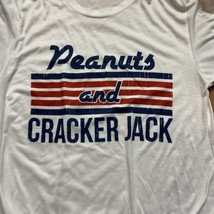 Peanuts And Cracker Jack Size Mens Small White Shirt Nwot - £6.33 GBP