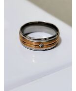 Sleek Stainless Steel Promise/Wedding Band Size 10 Brand New - $30.00
