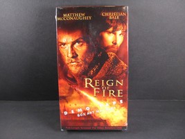 Reign of Fire VHS 2003 Christian Bale Matthew Mcconaughey Promotional New Sealed - £55.76 GBP