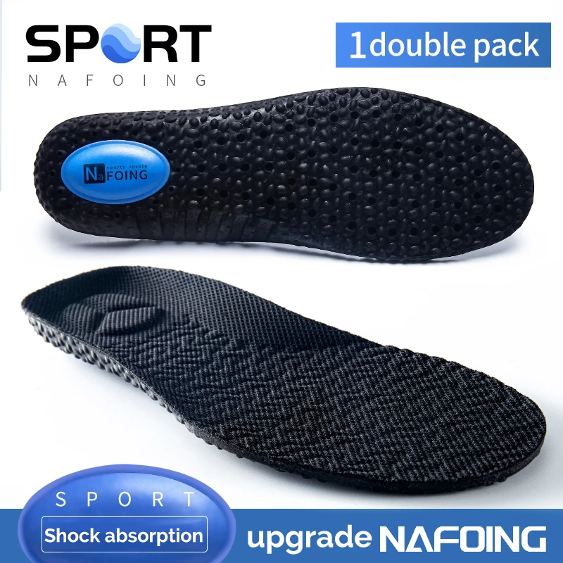 Best Sneakers NAFOING  Insoles for Man Women Feet Orthopedic Cushion Shock Absor - £41.28 GBP