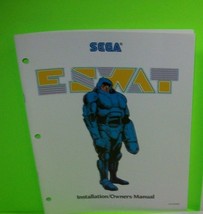  ESWAT Original 1989 Video Arcade Game Owners Service Repair Manual  - £22.10 GBP