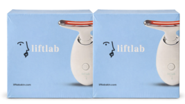 Set of 2 Liftlab Skin Sculptor 3-in-1 LED Facial &amp; Neck Massager - New S... - $47.95